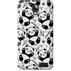 Чехол на Lenovo A319 Панды (4318u-196)