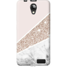 Чехол на Lenovo A319 Пастельный мрамор (4342u-196)