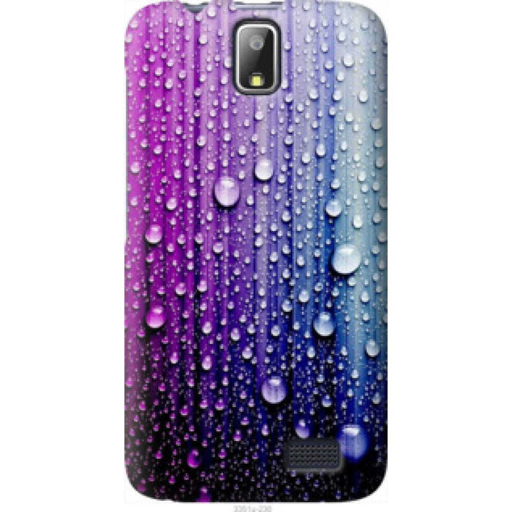 Чехол на Lenovo A328 Капли воды (3351u-230)