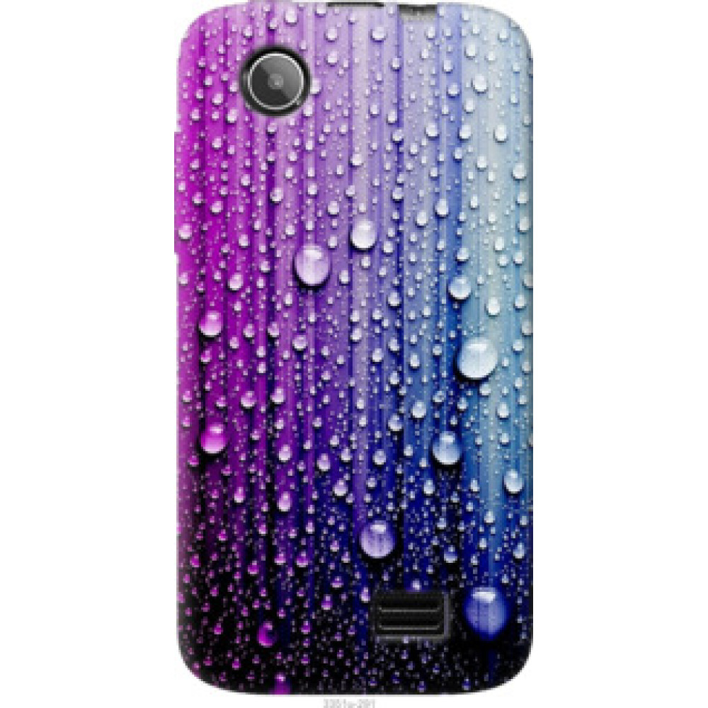 Чехол на Lenovo A369i Капли воды (3351u-291)