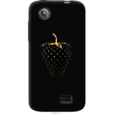 Чехол на Lenovo A369i Черная клубника (3585u-291)