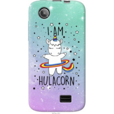 Чехол на Lenovo A369i I'm hulacorn (3976u-291)