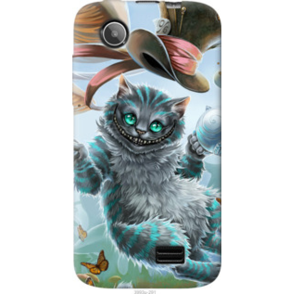 Чехол на Lenovo A398t Чеширский кот 2 (3993u-436)
