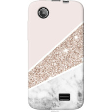 Чехол на Lenovo A369i Пастельный мрамор (4342u-291)