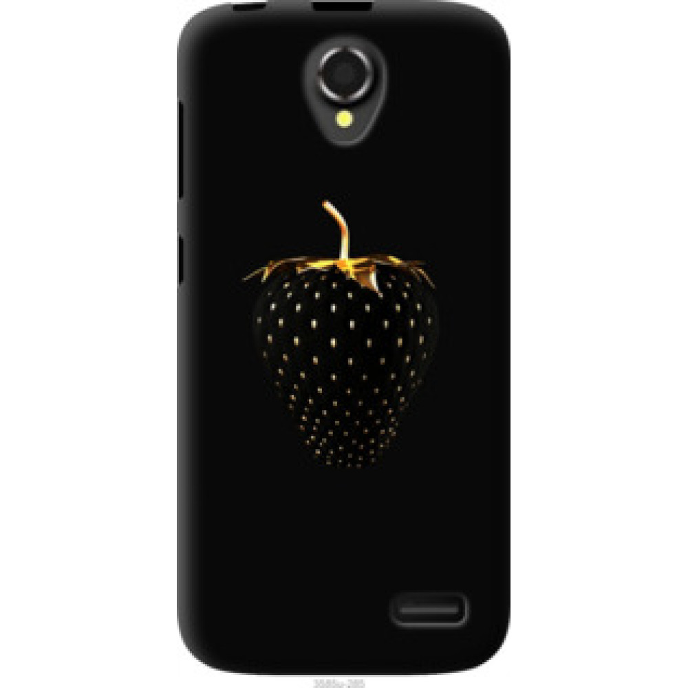 Чехол на Lenovo A388t Черная клубника (3585u-285)