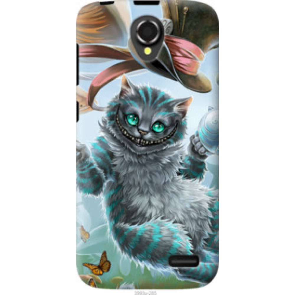 Чехол на Lenovo A388t Чеширский кот 2 (3993u-285)