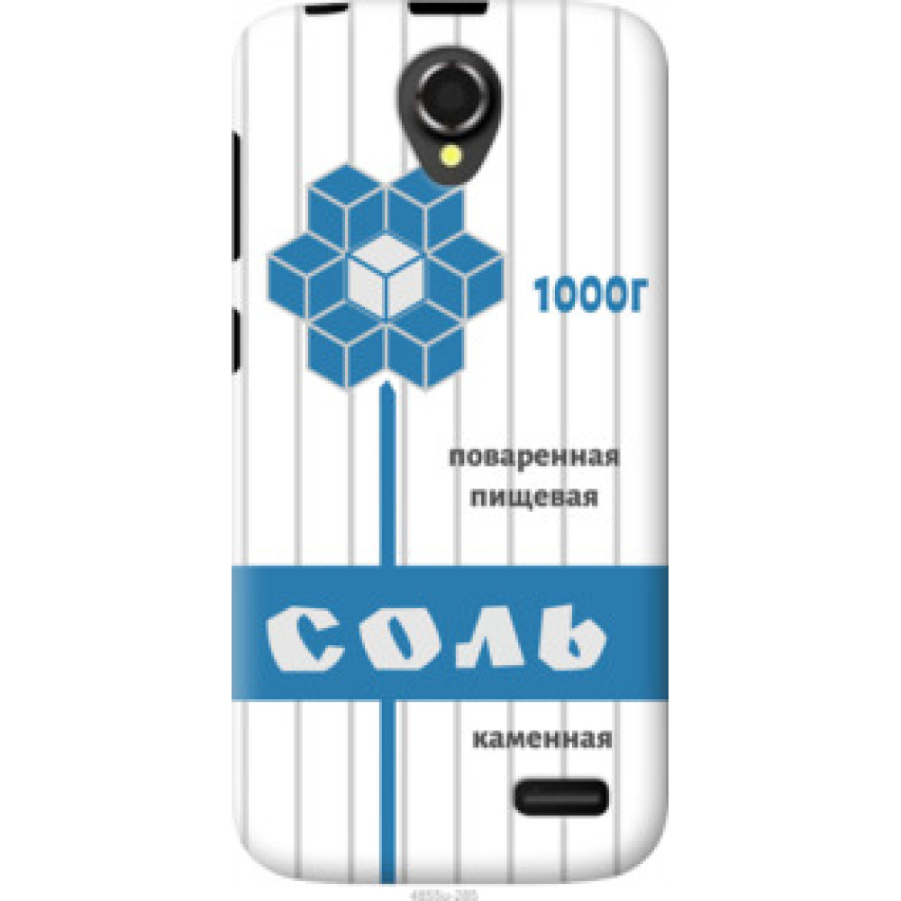 Чехол на Lenovo A388t Соль (4855u-285)