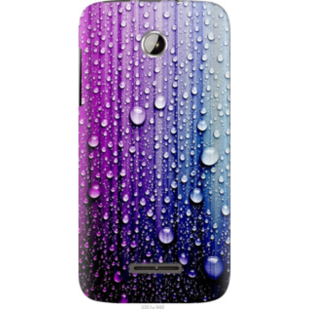 Чохол на Lenovo A390 Капли воды (3351u-948)