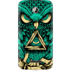 Чехол на Lenovo A390 Сова Арт-тату (3971u-948)