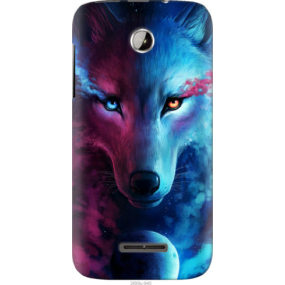 Чехол на Lenovo A390 Арт-волк (3999u-948)