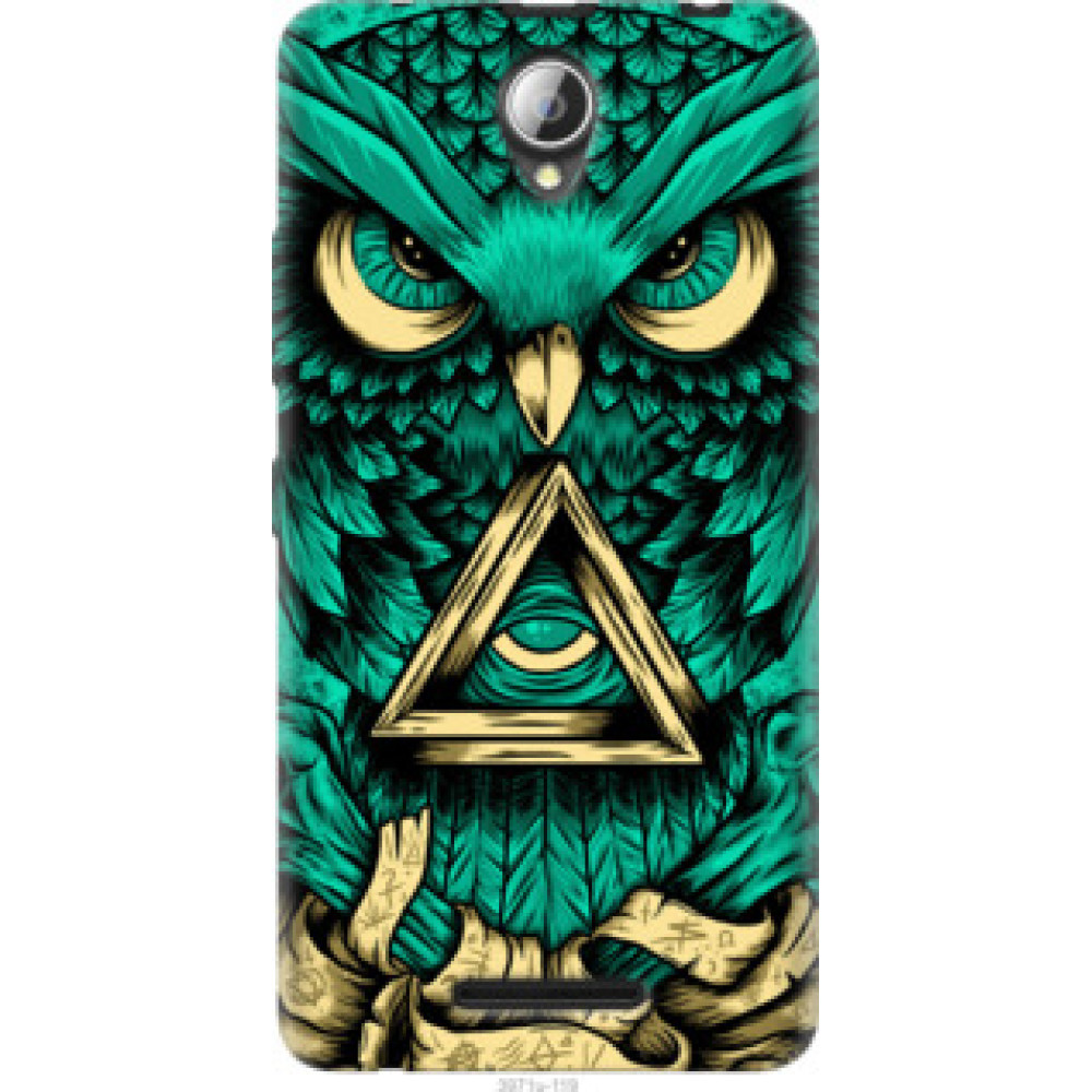 Чехол на Lenovo A5000 Сова Арт-тату (3971u-119)