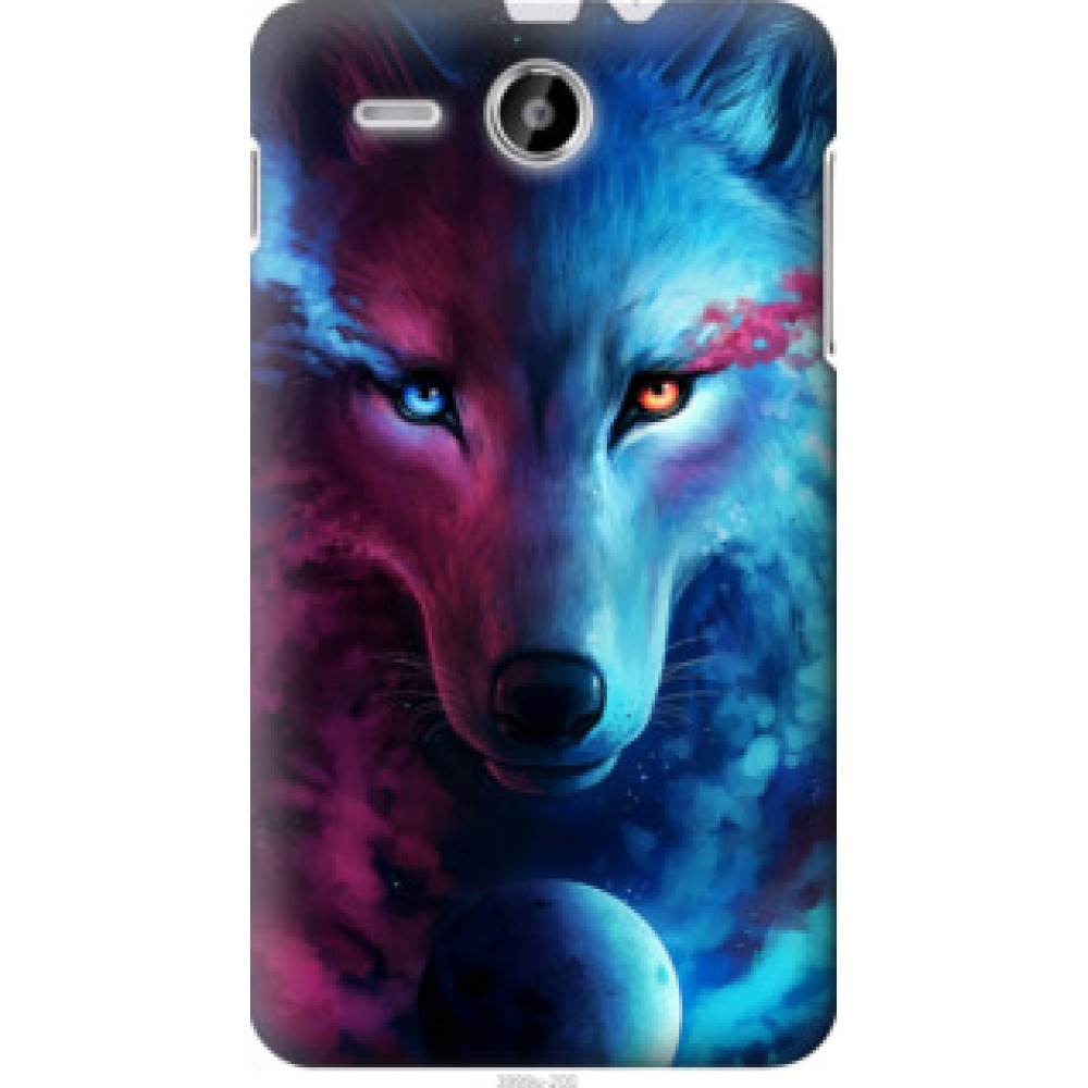 Чехол на Lenovo A529 Арт-волк (3999u-200)