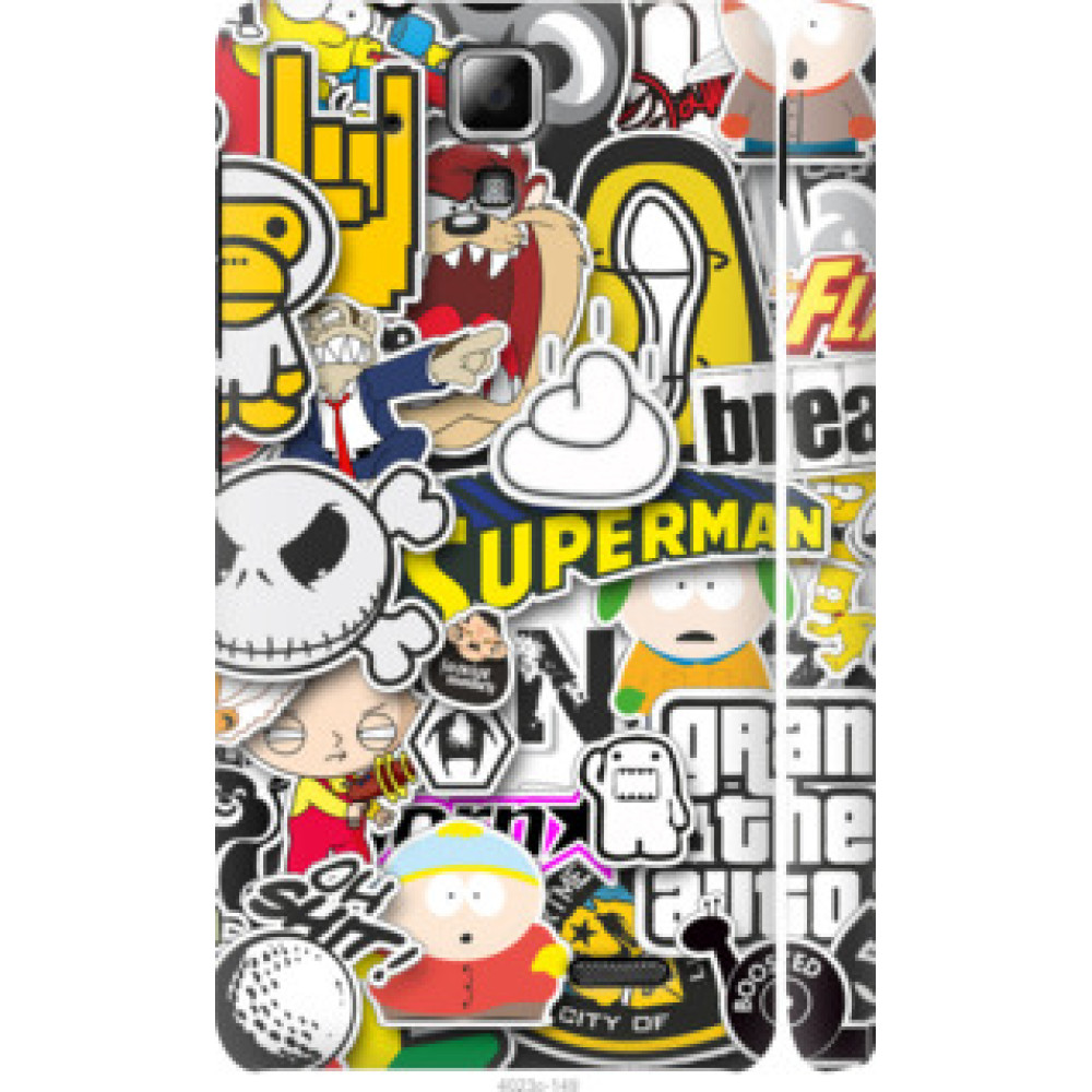 Чохол на Lenovo A536 Popular logos (4023c-149)