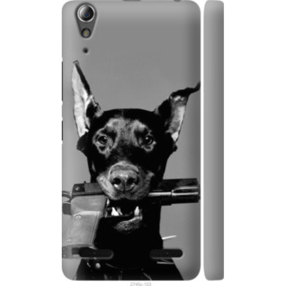 Чехол на Lenovo K3 (K30-t) Доберман (2745c-114)