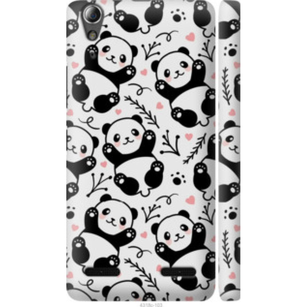 Чохол на Lenovo K3 (K30-t) Панды (4318c-114)