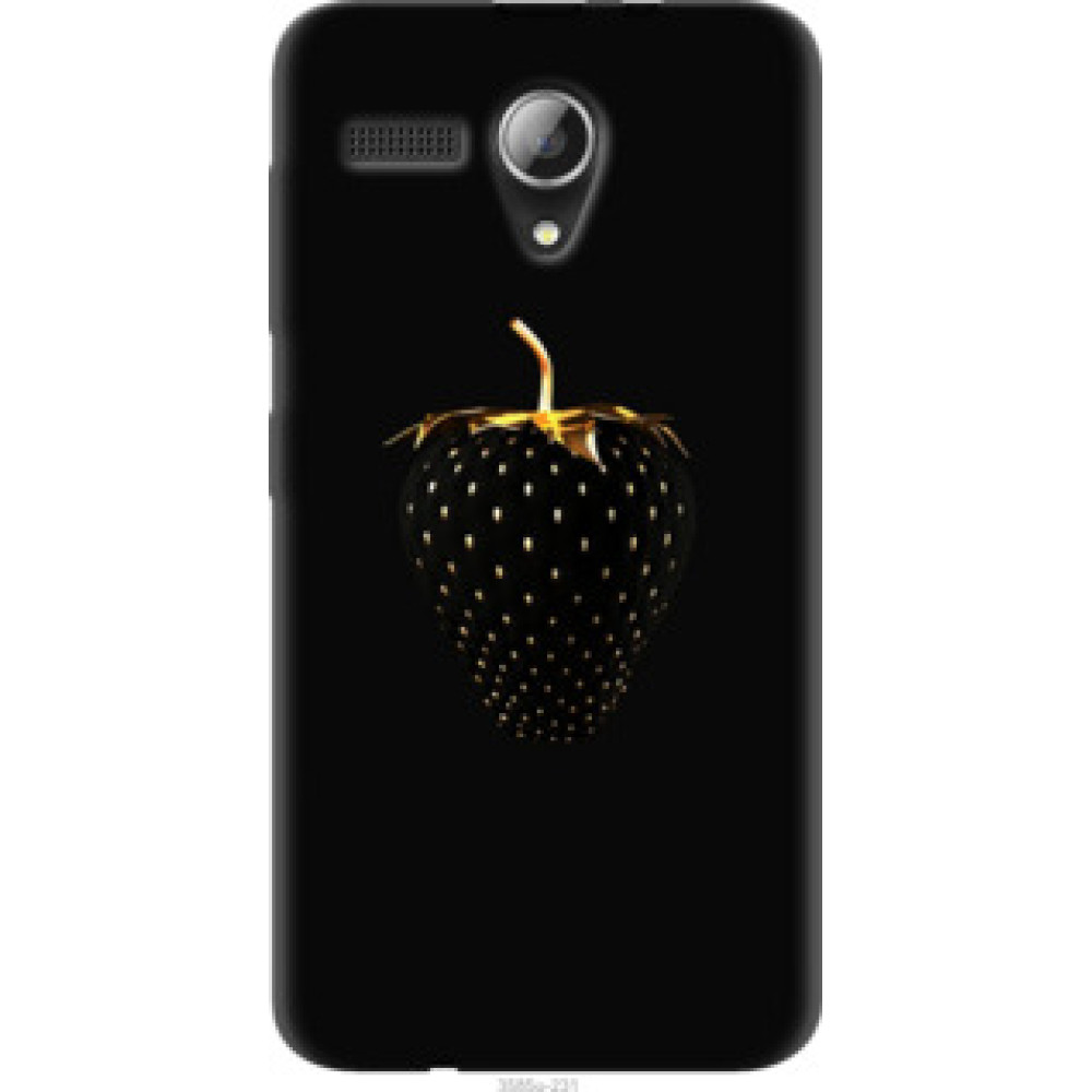 Чехол на Lenovo A606 Черная клубника (3585u-231)