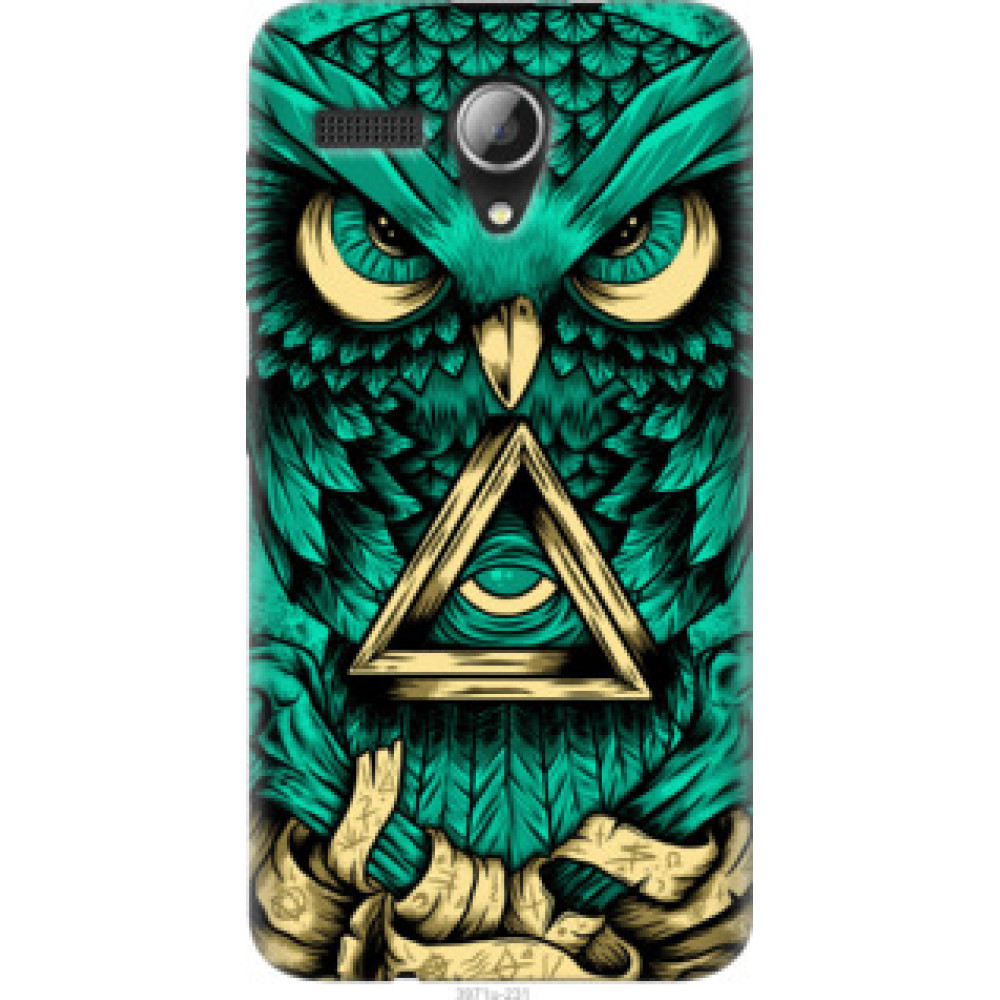 Чехол на Lenovo A606 Сова Арт-тату (3971u-231)