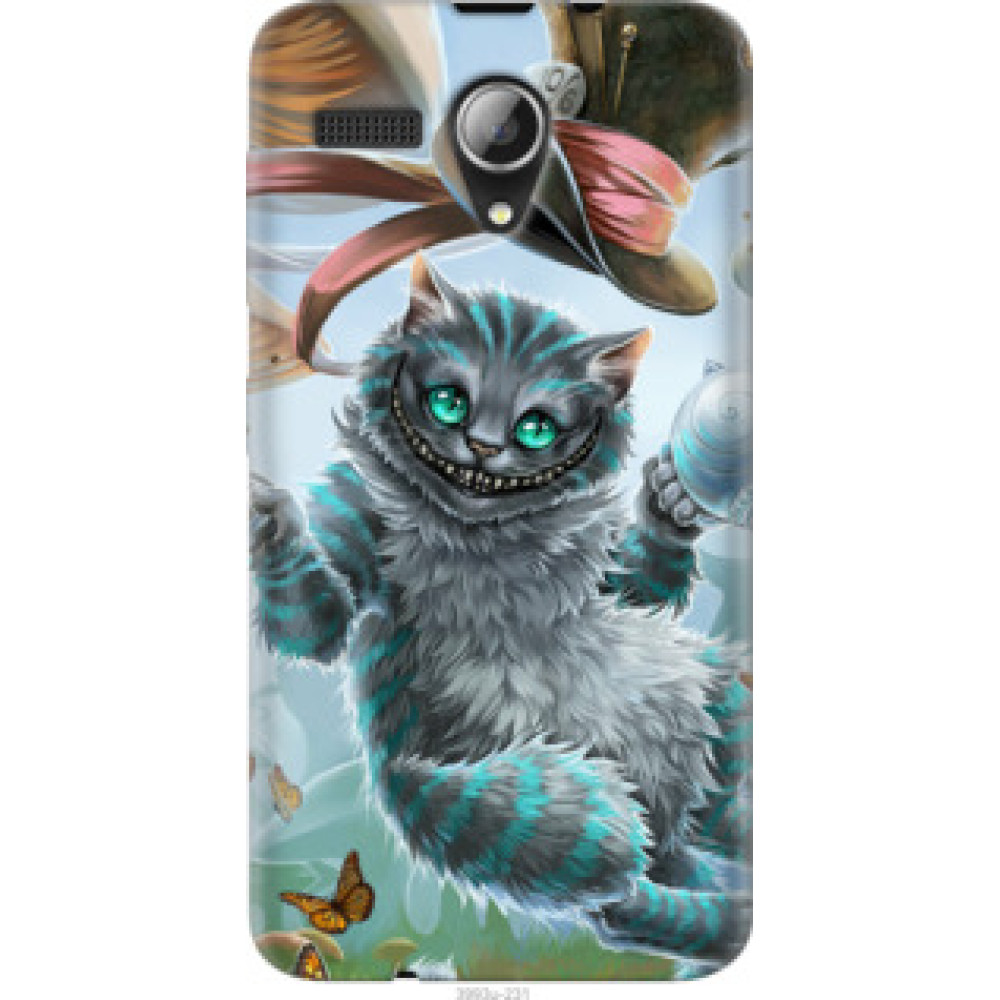 Чехол на Lenovo A606 Чеширский кот 2 (3993u-231)