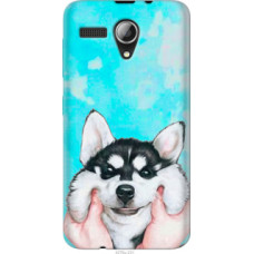 Чехол на Lenovo A606 Улыбнись (4276u-231)