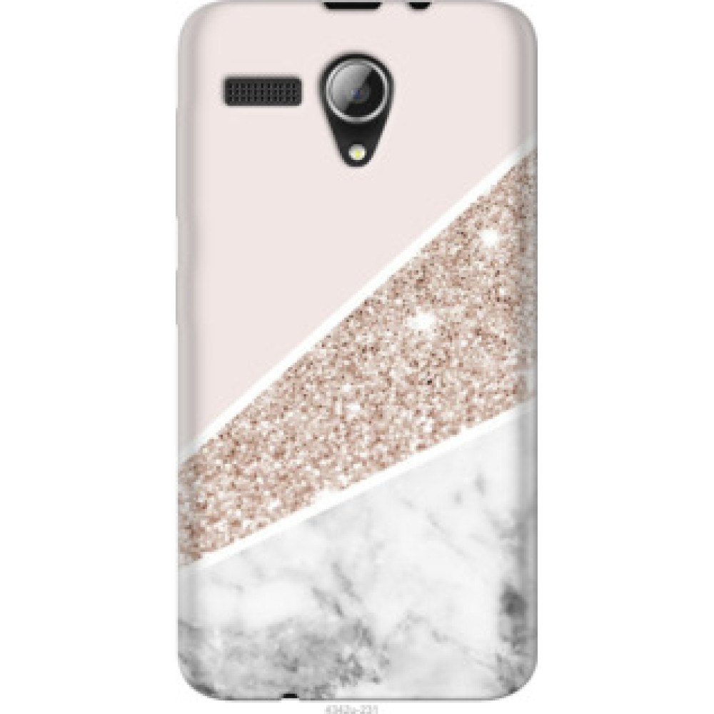 Чехол на Lenovo A606 Пастельный мрамор (4342u-231)