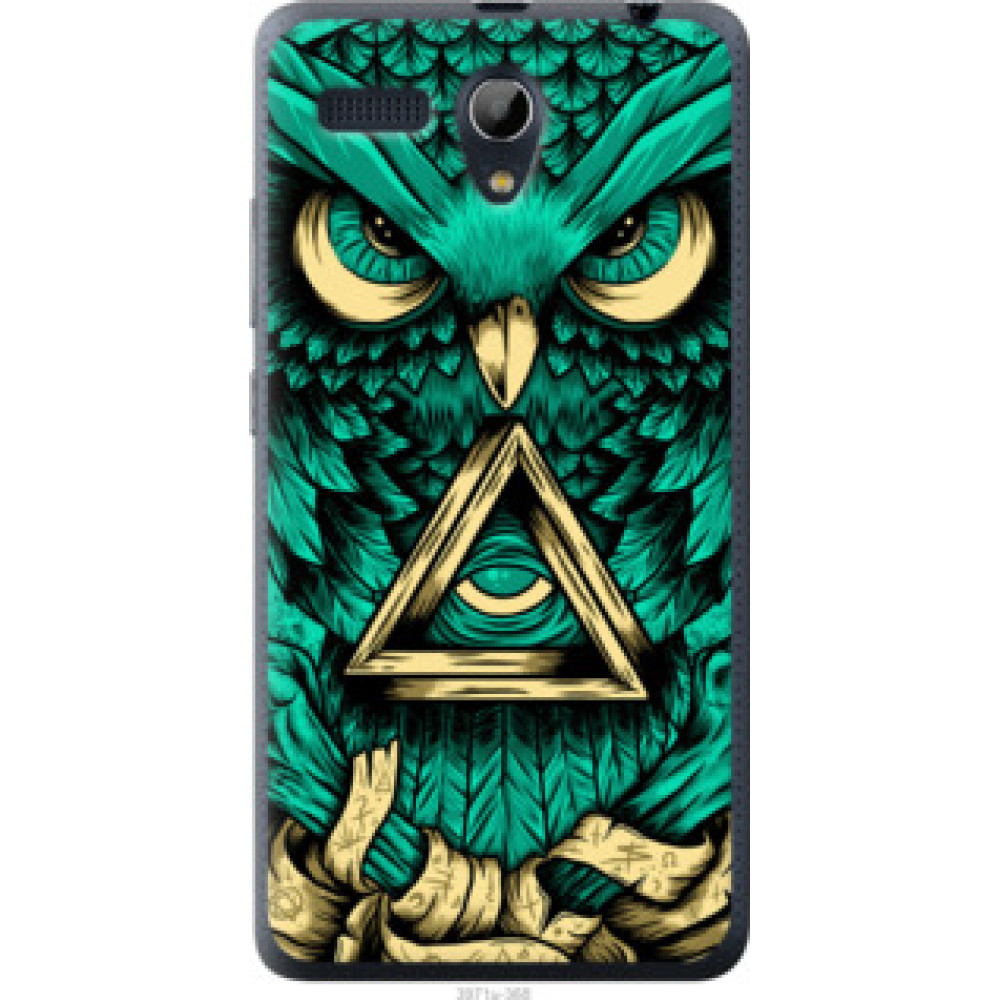 Чехол на Lenovo A616 Сова Арт-тату (3971u-368)