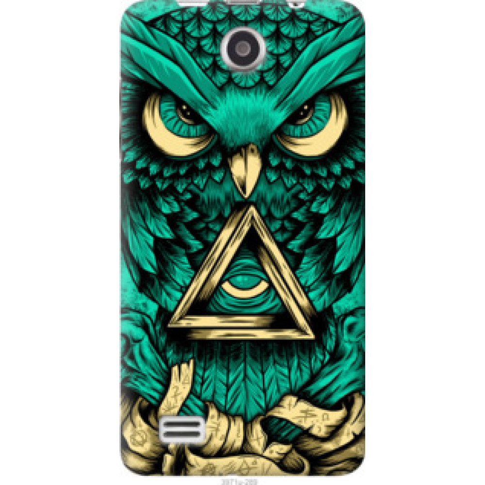 Чохол на Lenovo A656 Сова Арт-тату (3971u-289)