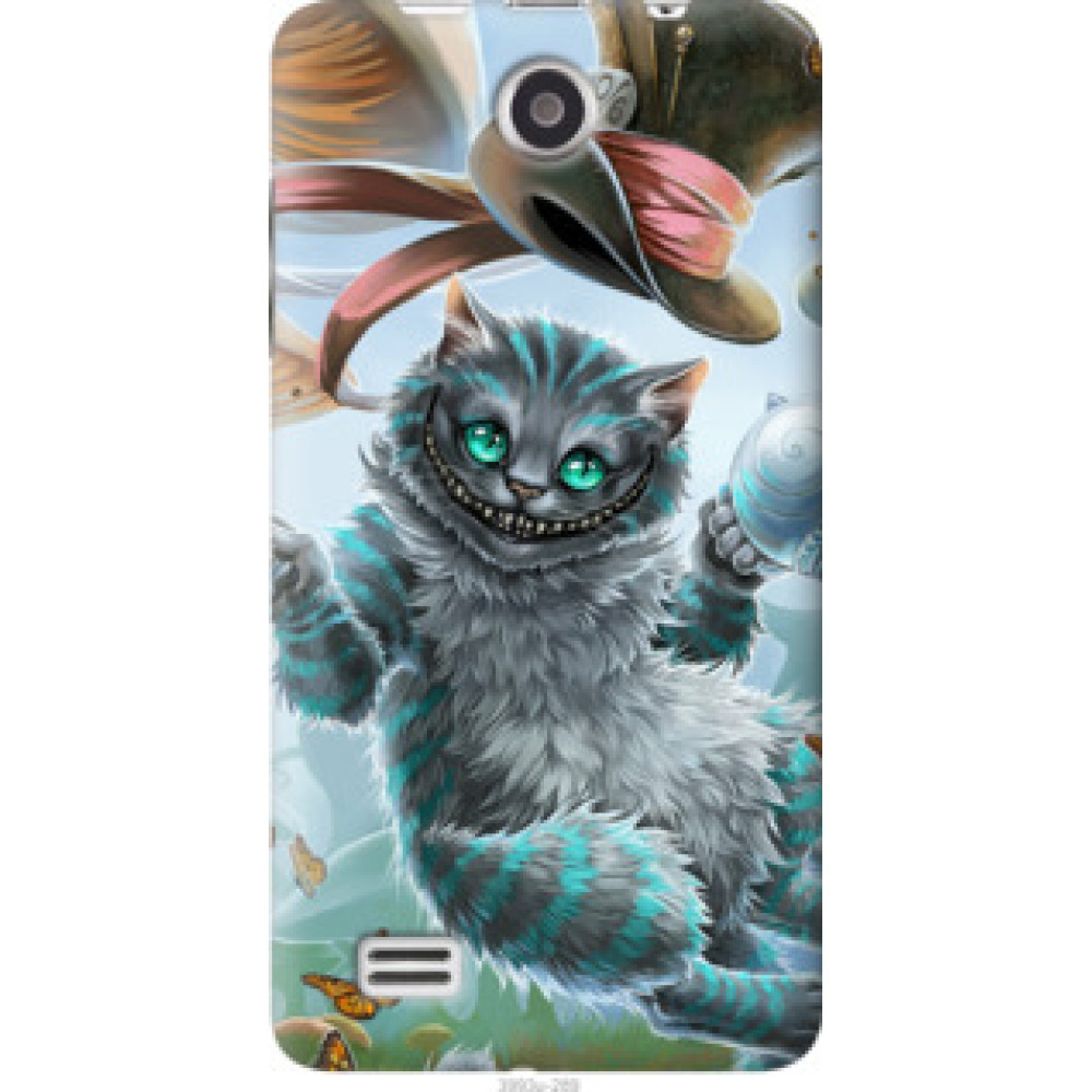 Чехол на Lenovo A656 Чеширский кот 2 (3993u-289)