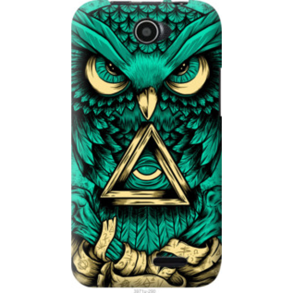 Чехол на Lenovo A66 Сова Арт-тату (3971u-290)