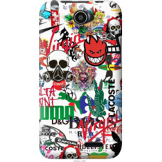 Чехол на Lenovo A66 Many different logos (4022u-290)