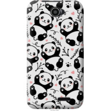 Чехол на Lenovo A66 Панды (4318u-290)