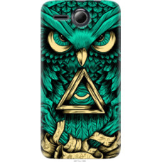 Чехол на Lenovo A680 Сова Арт-тату (3971u-198)