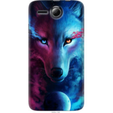 Чехол на Lenovo A680 Арт-волк (3999u-198)