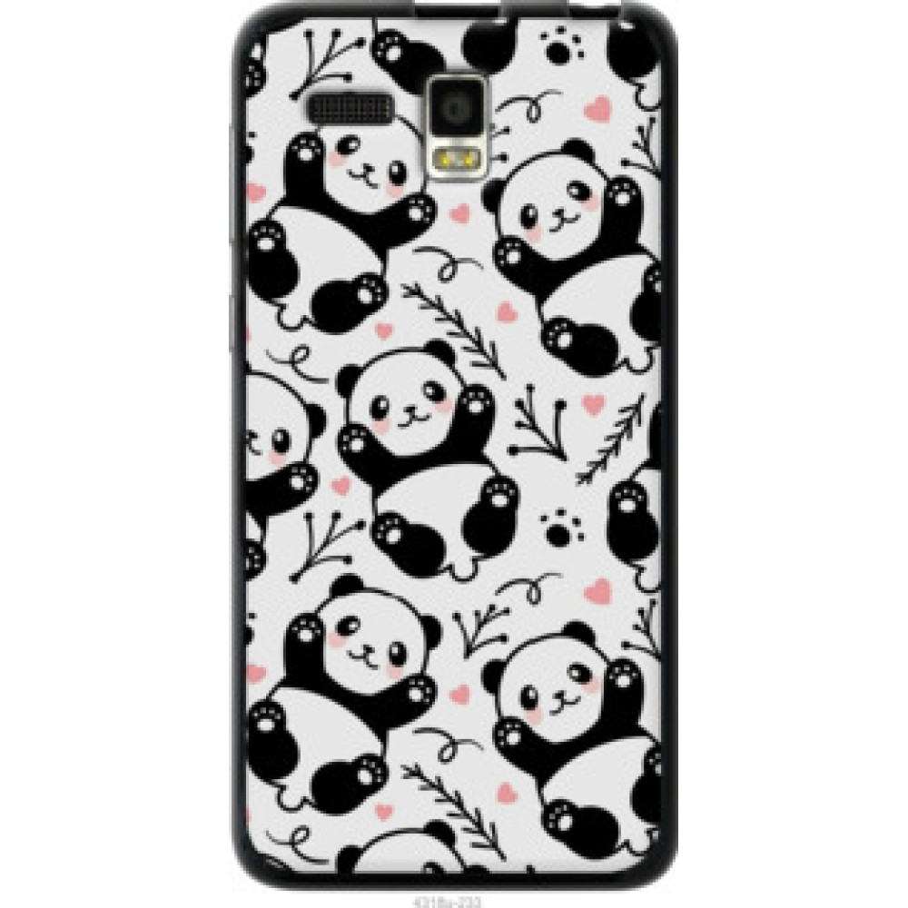 Чехол на Lenovo A806 Панды (4318u-255)