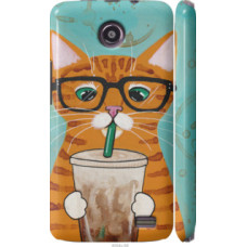 Чехол на Lenovo A820 Зеленоглазый кот в очках (4054c-68)