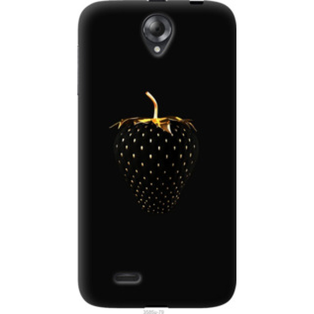 Чехол на Lenovo A850 Черная клубника (3585u-79)