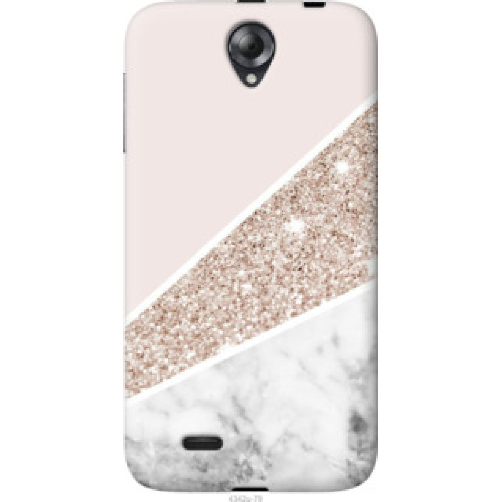 Чехол на Lenovo A850 Пастельный мрамор (4342u-79)