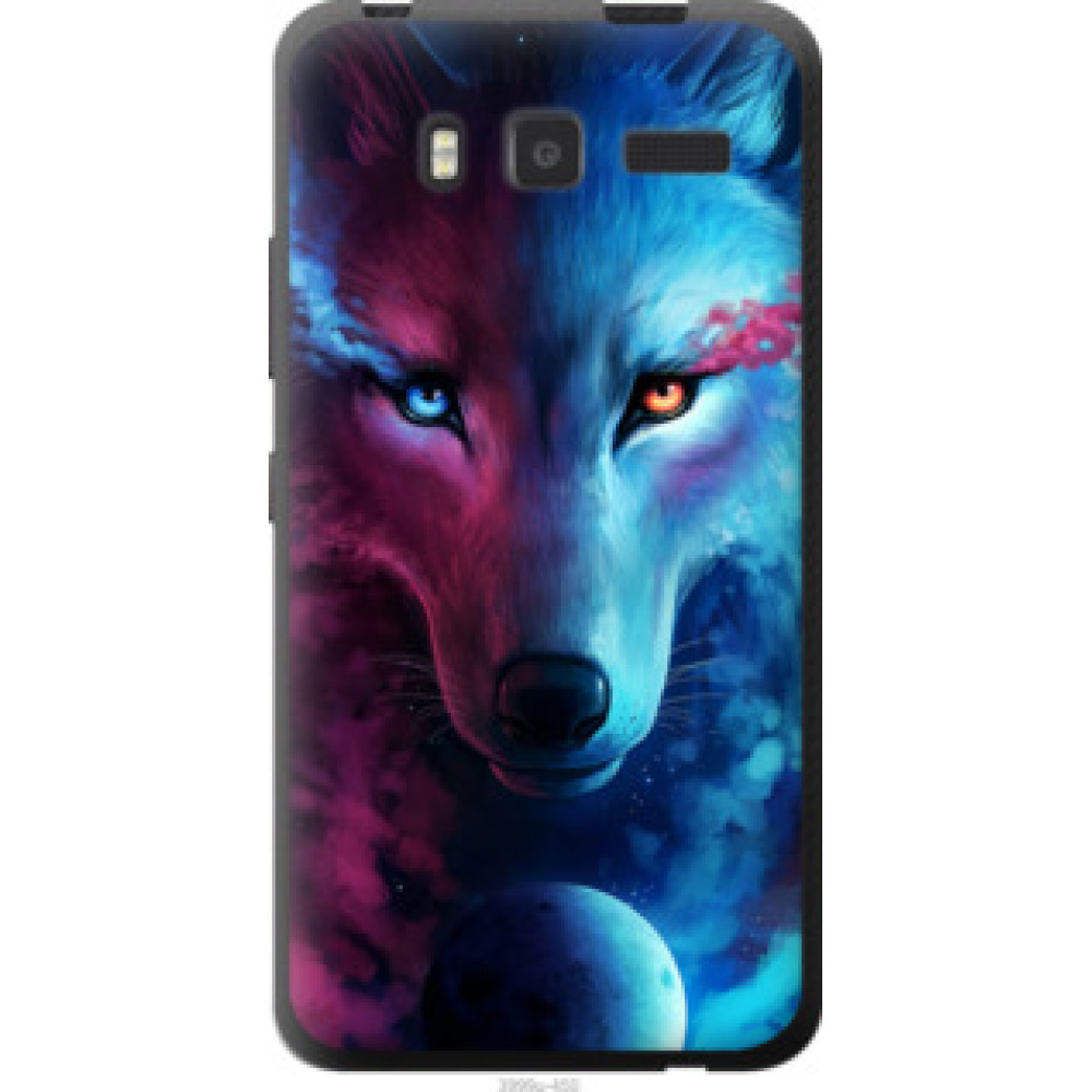 Чехол на Lenovo A916 Арт-волк (3999u-450)