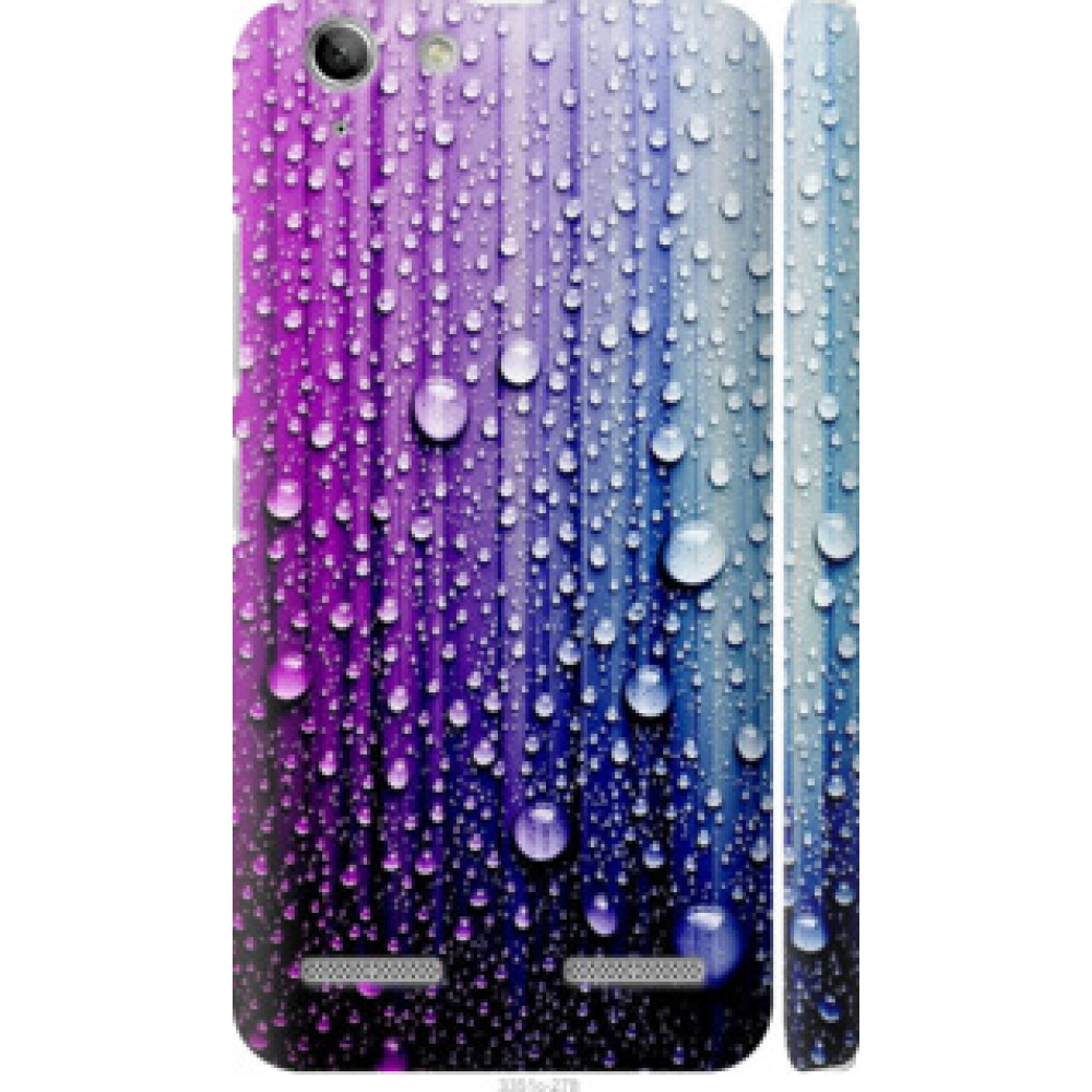 Чехол на Lenovo K5 Plus Капли воды (3351c-278)