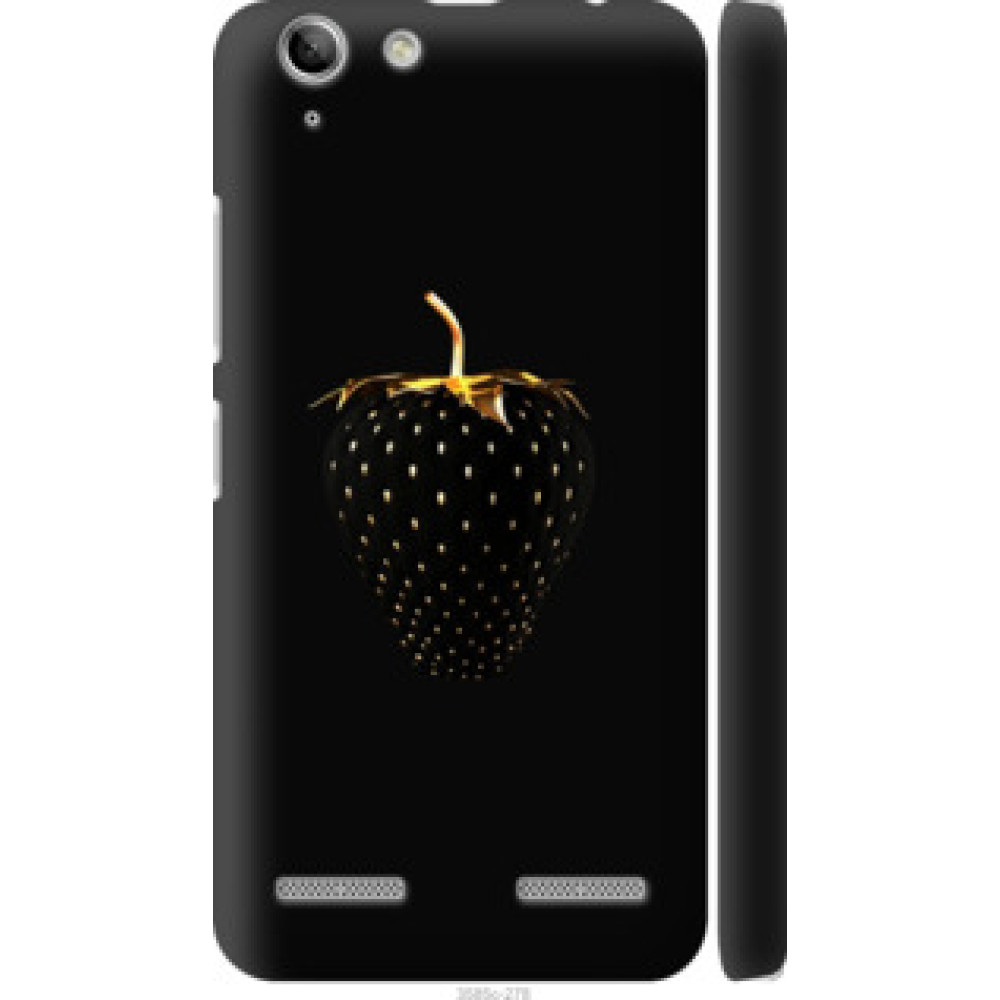 Чехол на Lenovo K5 Plus Черная клубника (3585c-278)