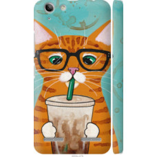 Чехол на Lenovo K5 Plus Зеленоглазый кот в очках (4054c-278)