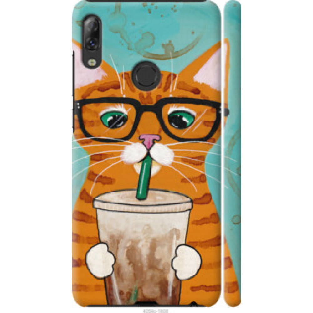 Чехол на Lenovo K5 Pro Зеленоглазый кот в очках (4054c-1608)