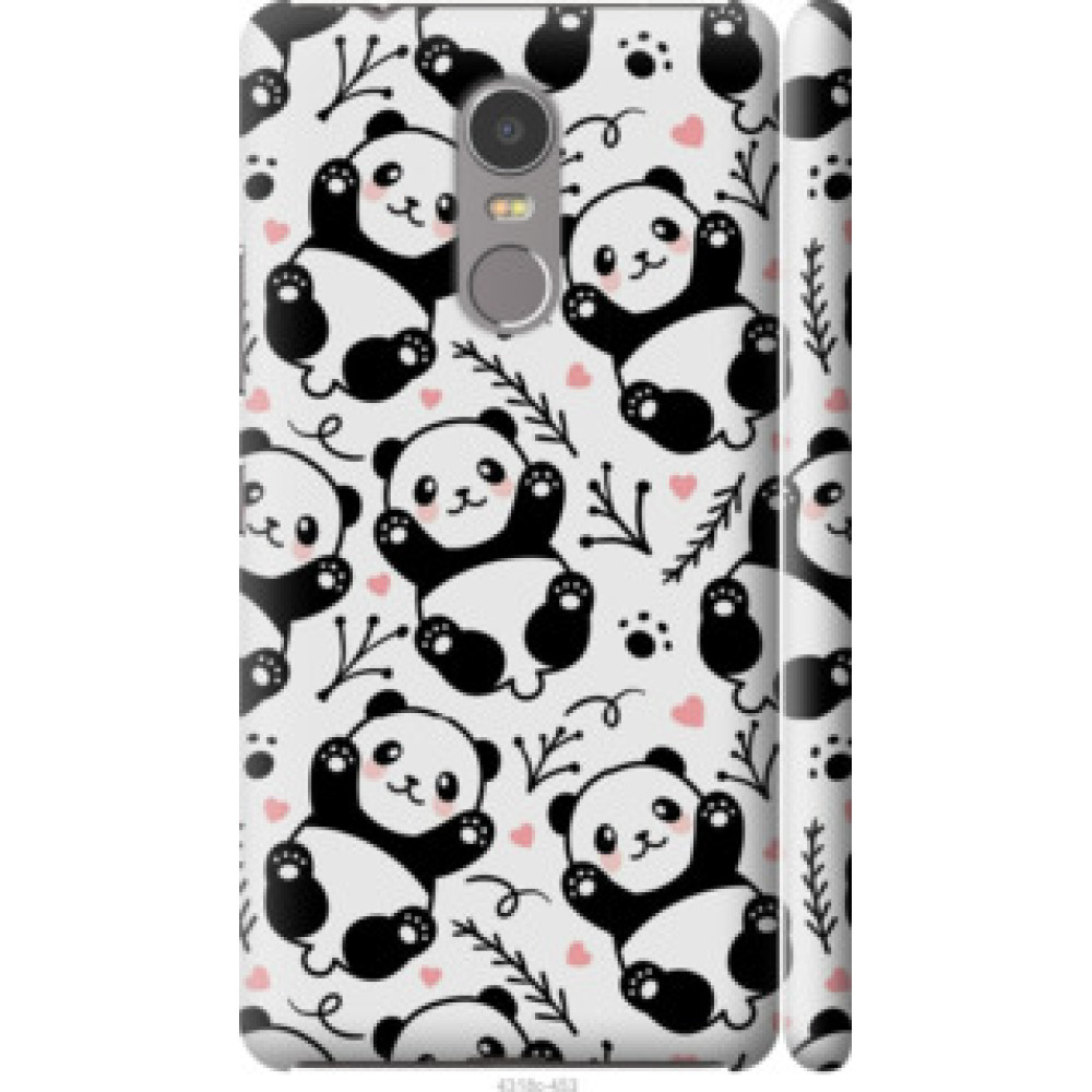 Чохол на Lenovo K6 Note Панды (4318c-453)