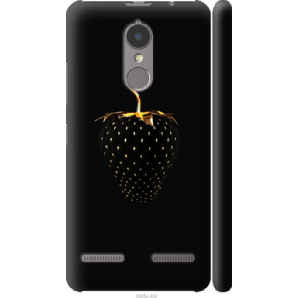 Чехол на Lenovo K6 Черная клубника (3585c-452)