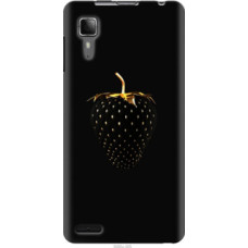 Чехол на Lenovo P780 Черная клубника (3585u-305)