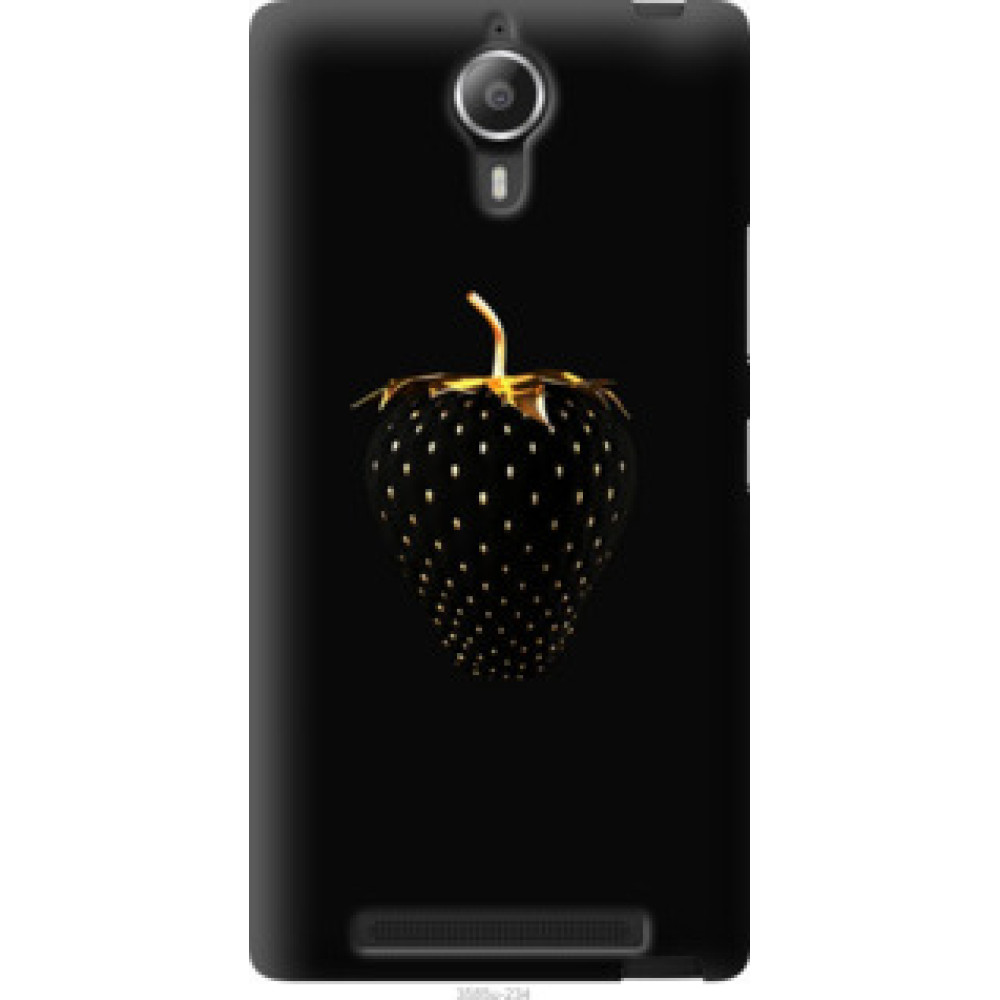Чехол на Lenovo P90 Черная клубника (3585u-234)