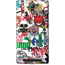 Чехол на Lenovo P90 Many different logos (4022u-234)