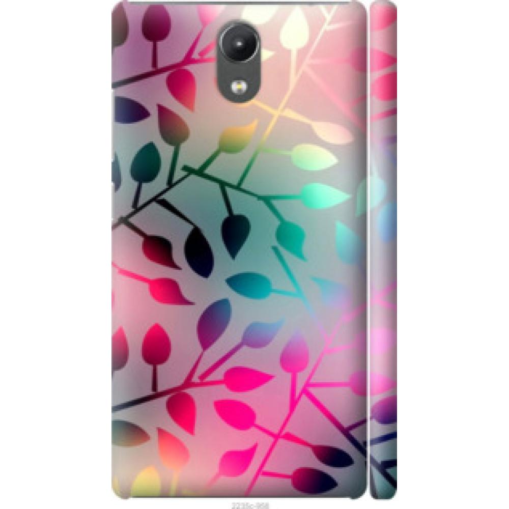 Чехол на Lenovo Phab 2 Листья (2235c-956)