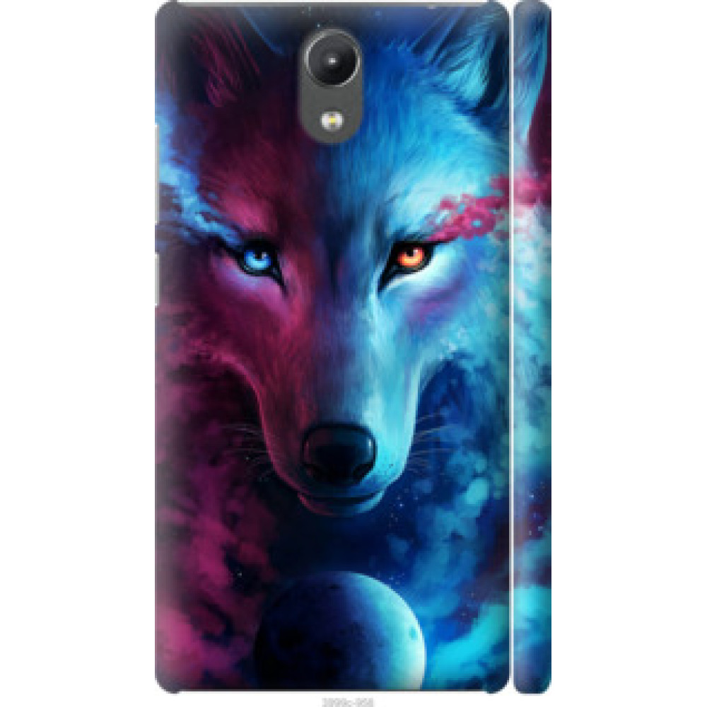 Чохол на Lenovo Phab 2 Арт-волк (3999c-956)
