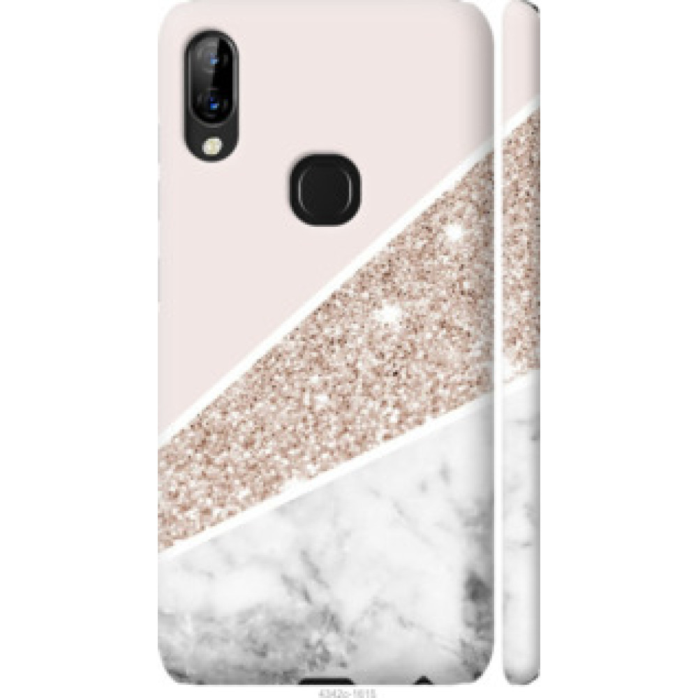 Чехол на Lenovo S5 Pro Пастельный мрамор (4342c-1615)