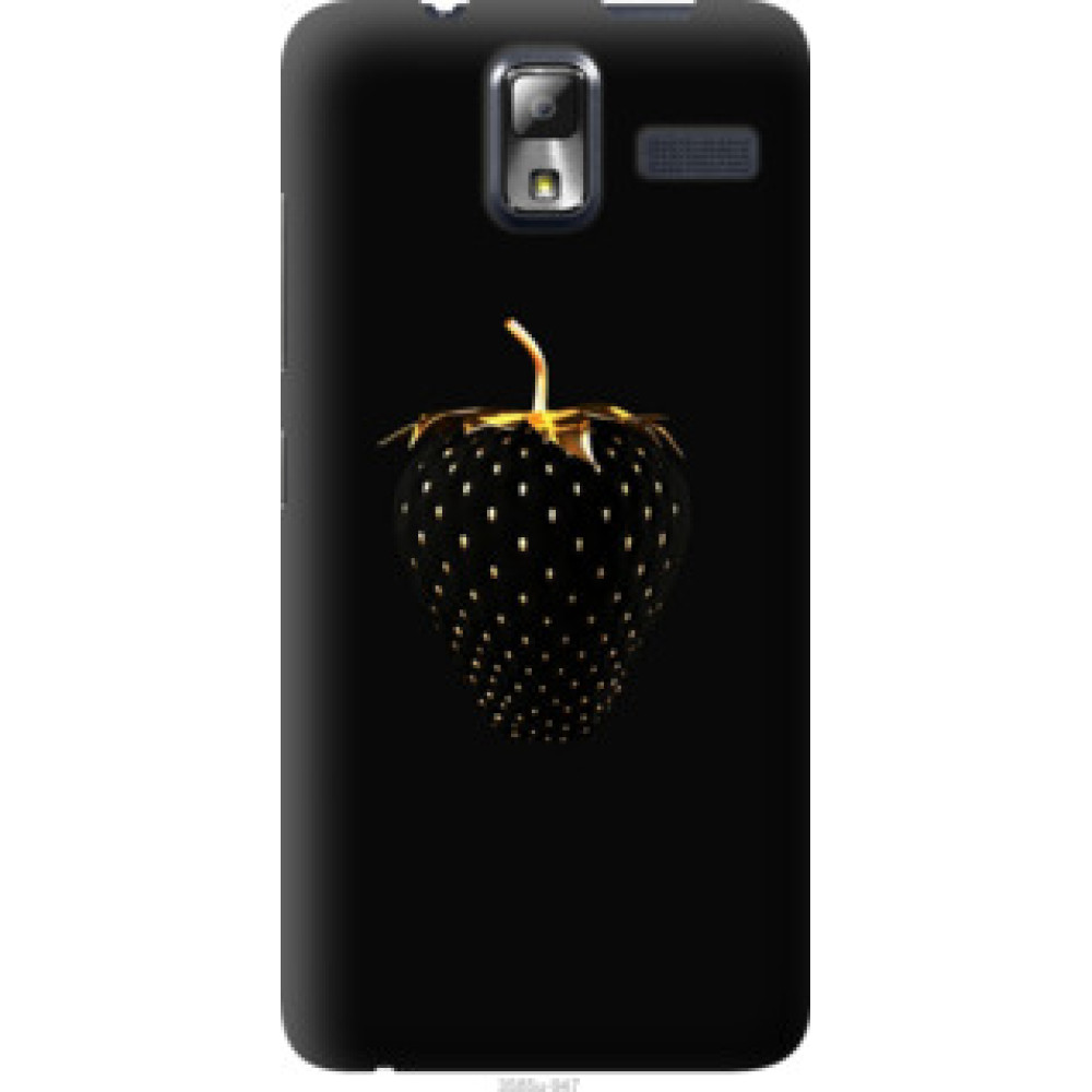 Чехол на Lenovo S580 Черная клубника (3585u-947)